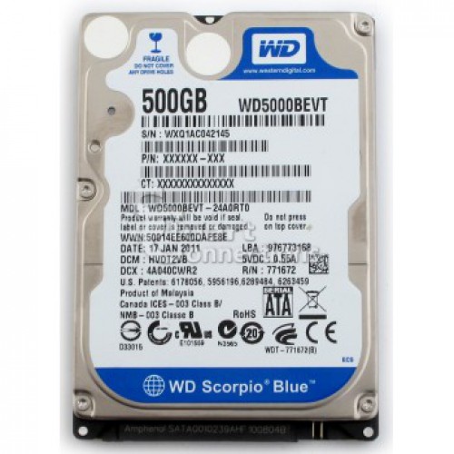 HDD 500GB