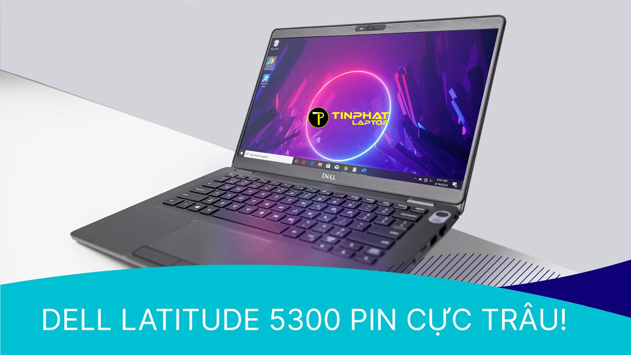 Thiết kế Dell Latitude 5300 2 in 1  tinh tế 